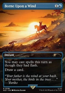 Borne Upon a Wind SLDPS-2228 Rare Near Mint Englisch Foil