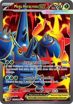Mega Skaraborn ex PFL-108 Ultra Rare Excellent Deutsch