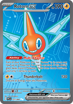 Rotom ex PFL-111 Ultra Rare Near Mint Deutsch