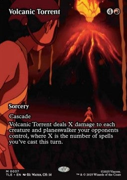 Volcanic Torrent TLE-37 Mythic Near Mint Englisch Foil