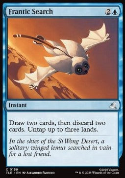 Frantic Search TLE-159 Common Near Mint Englisch Foil