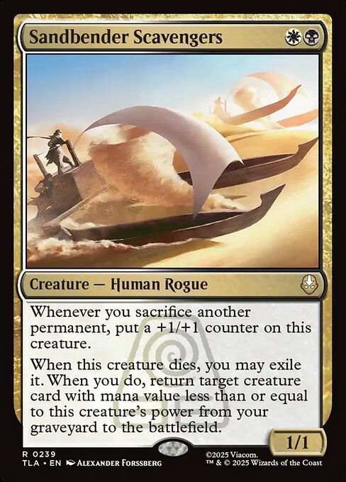 Sandbender Scavengers TLA-239 Rare Near Mint Englisch