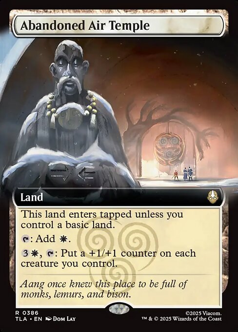 Abandoned Air Temple XTLA-386 Rare Near Mint Englisch Foil