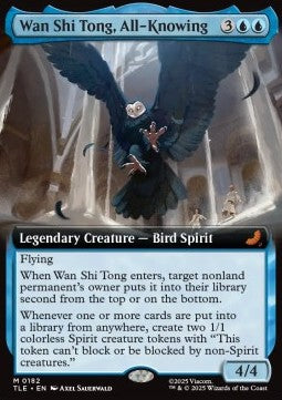 Wan Shi Tong, All-Knowing TLE-182 Mythic Excellent Englisch
