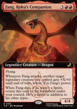 Fang, Roku's Companion TLE-193 Rare Near Mint Englisch Foil
