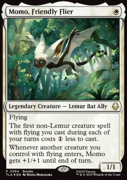 Momo, Friendly Flier (V.2) PTLA-394 Rare Near Mint Englisch Foil
