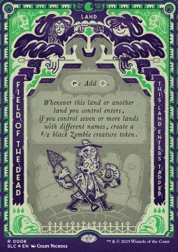 Field of the Dead SLCCK-6 Rare Near Mint Englisch