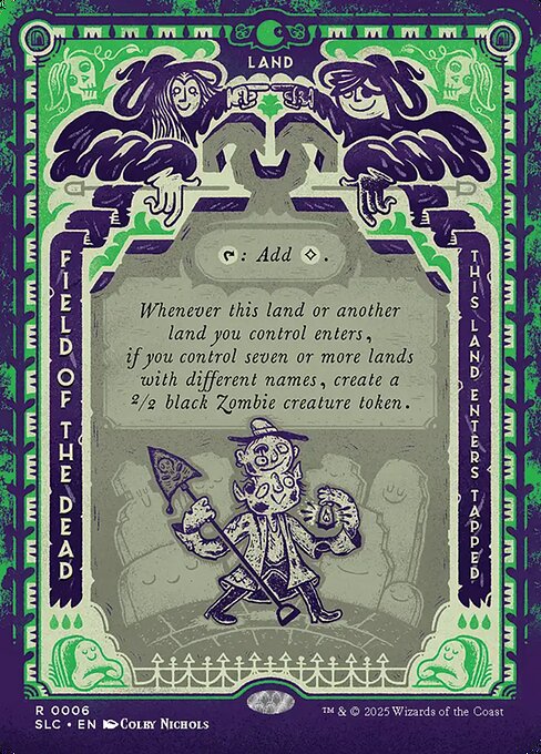 Field of the Dead SLCCK-6 Rare Near Mint Englisch