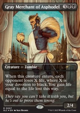 Gray Merchant of Asphodel SLCCK-7 Rare Near Mint Englisch Foil