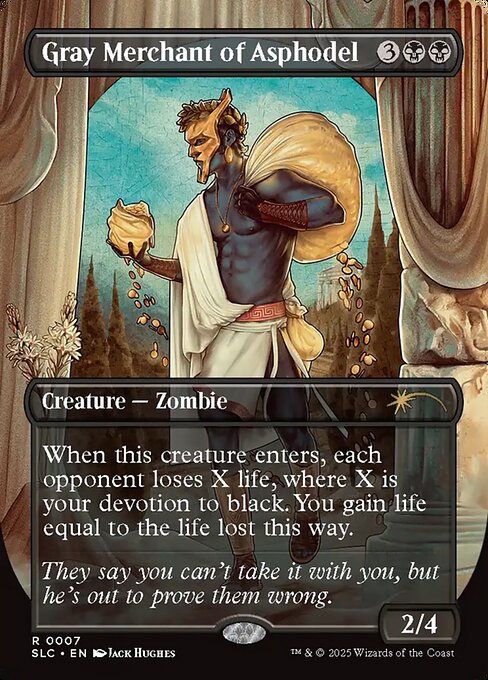 Gray Merchant of Asphodel SLCCK-7 Rare Near Mint Englisch Foil