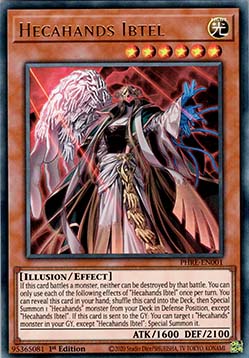Hekahände Ibtel (V.1) PHRE-001 Ultra Rare Near Mint Deutsch 1. Auflage