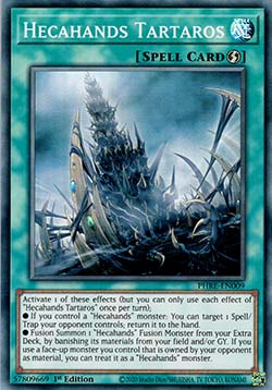 Hekahände-Tartaros (V.2) PHRE-009 Super Rare Excellent Deutsch 1. Auflage
