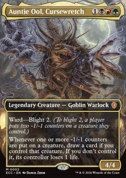 Auntie Ool, Cursewretch ECC-2 Mythic Near Mint Deutsch Foil