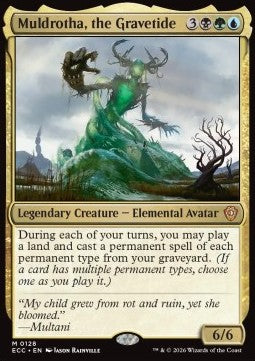 Muldrotha, the Gravetide ECC-128 Mythic Near Mint Englisch