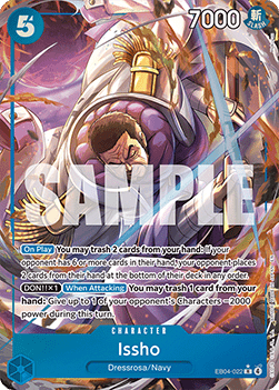 Issho (EB04-022) (V.2) OP14 Alternate Art Near Mint Englisch