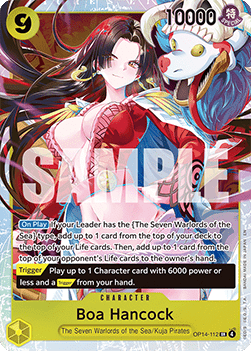 Boa Hancock (OP14-112) (V.1) OP14 Super Rare Near Mint Englisch