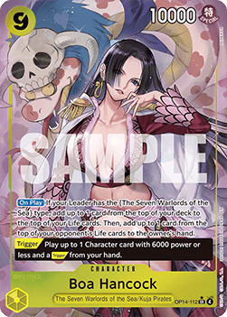 Boa Hancock (OP14-112) (V.2) OP14 Alternate Art Near Mint Englisch