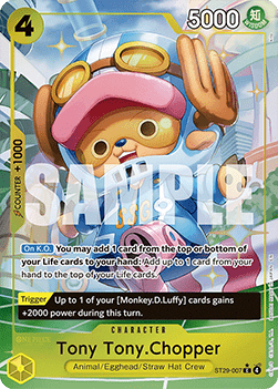 Tony Tony.Chopper (ST29-007) (V.2) ST29 Alternate Art Near Mint Englisch