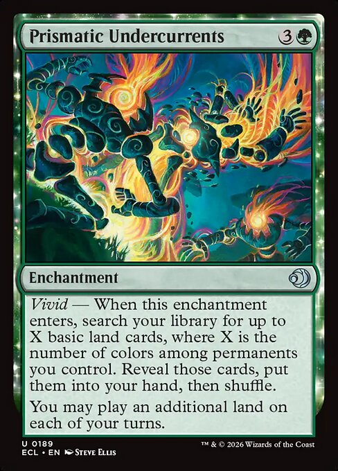 Prismatic Undercurrents ECL-189 Uncommon Near Mint Englisch Foil