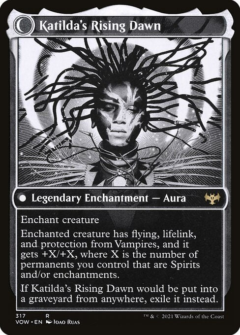 Katilda, Dawnhart Martyr // Katilda's Rising Dawn - Back Face