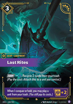 Last Rites SFD-150 Epic Near Mint Englisch Foil