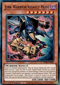 Gerümpelkrieger/Angriffsmodus BPRO-007 Super Rare Good Deutsch 1. Auflage