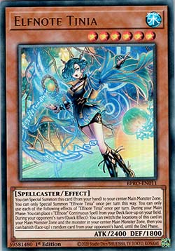 Elfnote Tinia (V.1) BPRO-EN011 Ultra Rare Near Mint Englisch 1. Auflage
