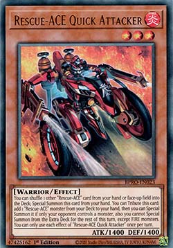 Rescue-ACE Quick Attacker BPRO-023 Ultra Rare Near Mint Englisch 1. Auflage