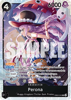 Perona (EB03-045) (V.1) EB03 Super Rare Good Englisch