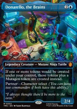 Donatello, the Brains TMC-2 Mythic Near Mint Englisch