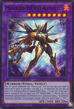 Maskierter HELD Atomic MZMU-016 Super Rare Excellent Deutsch 1. Auflage