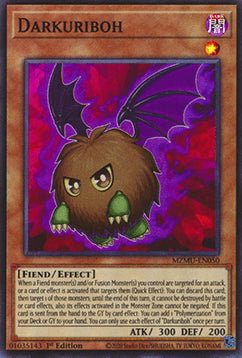 Finsterkuriboh (V.1) MZMU-050 Super Rare Excellent Deutsch 1. Auflage
