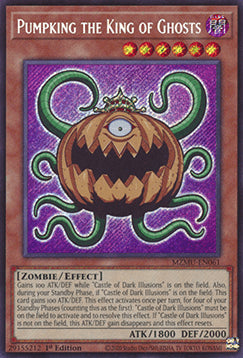 Pumpking, Geisterkönig MZMU-061 Secret Rare Excellent Deutsch 1. Auflage