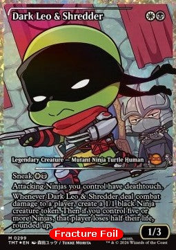 Dark Leo & Shredder (V.3) XTMT-299 Mythic Near Mint Englisch Foil