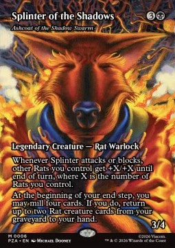 Ashcoat of the Shadow Swarm PZA-6 Mythic Near Mint Englisch