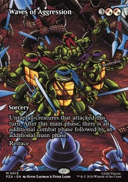 Waves of Aggression PZA-13 Mythic Near Mint Englisch Foil