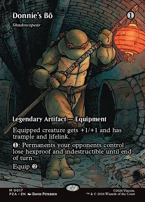 Shadowspear PZA-17 Mythic Near Mint Englisch