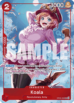 Koala (OP05-006) (V.1) UP Super Rare Near Mint Englisch
