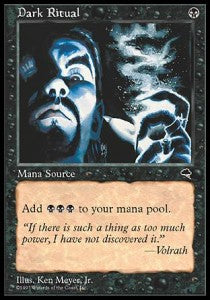 Dark Ritual TP- Common Light Played Englisch