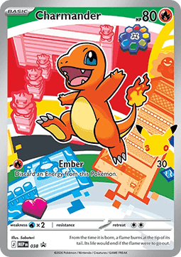Charmander MEP-038 Promo Near Mint Englisch