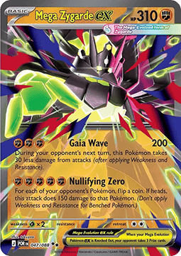 Mega Zygarde Excellent POR-047 Excellent Deutsch