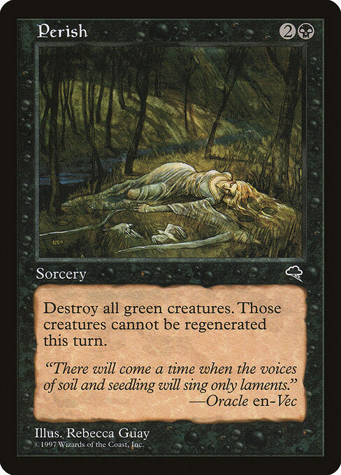 Perish TP- Uncommon Light Played Englisch