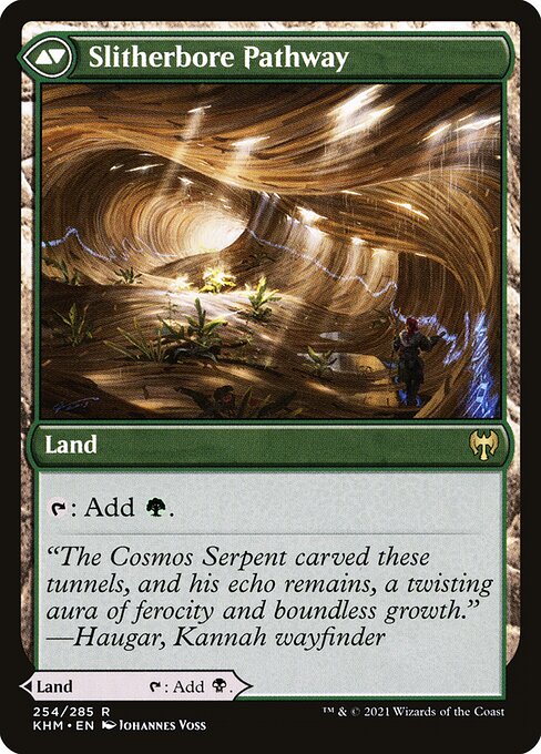 Darkbore Pathway // Slitherbore Pathway - Back Face