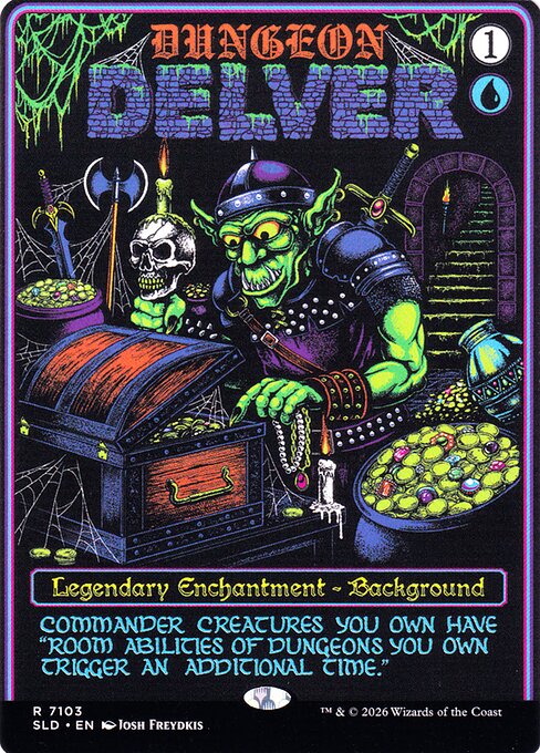 Dungeon Delver SLD-7103 Rare Excellent Englisch