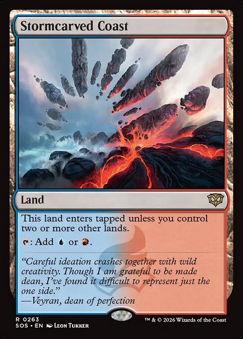 Stormcarved Coast SOS-263 Rare Near Mint Englisch