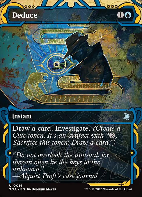 Deduce (V.1) SOA-16 Uncommon Near Mint Englisch Foil