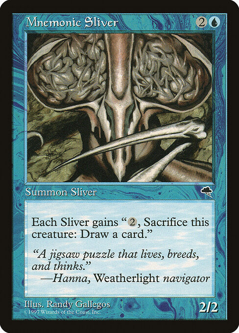 Mnemonic Sliver TP- Uncommon Good Englisch