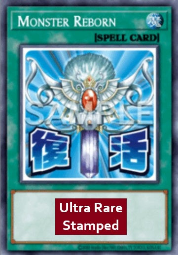 Monster Reborn RA05-108 Ultra Rare Near Mint Englisch 1. Auflage