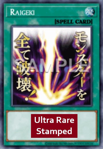 Raigeki RA05-110 Ultra Rare Near Mint Englisch 1. Auflage