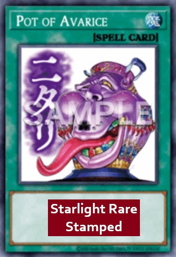 Pot of Avarice RA05-114 Starlight Rare Near Mint Englisch 1. Auflage